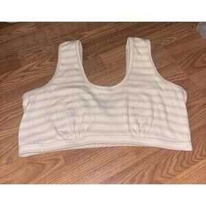 Old Navy Striped Bralette Crop Top Size 3X